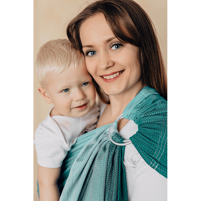 Ombre Green Ring Sling by LennyLamb - Ring SlingLittle Zen One5907557759670