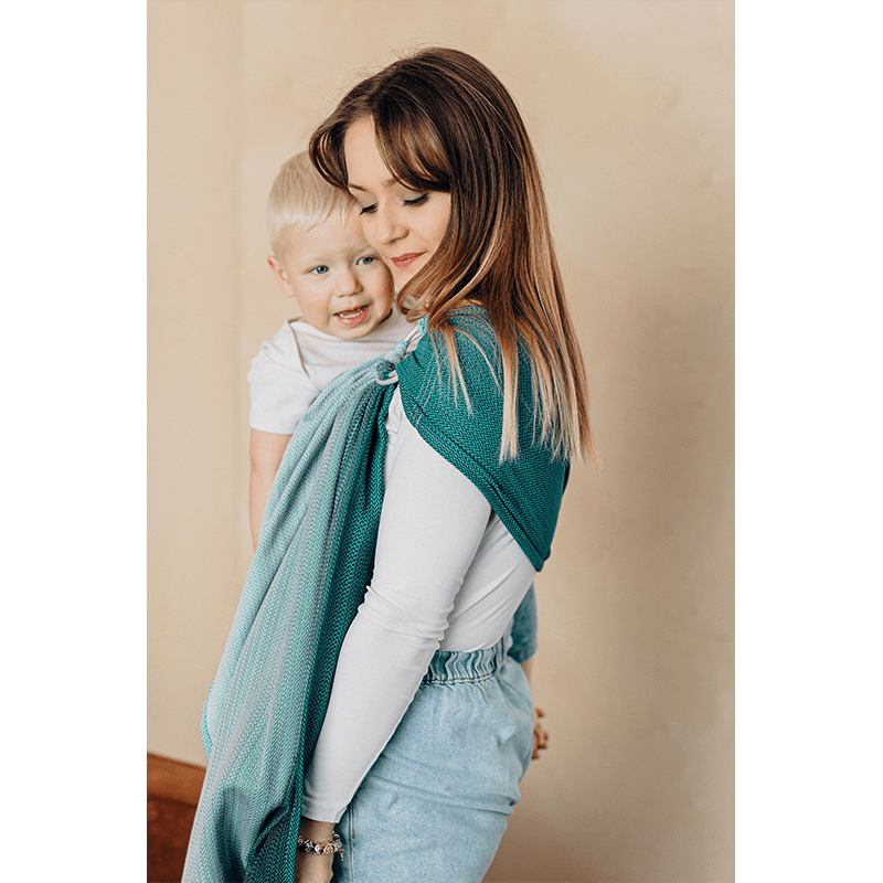 Ombre Green Ring Sling by LennyLamb - Ring SlingLittle Zen One5907557759670