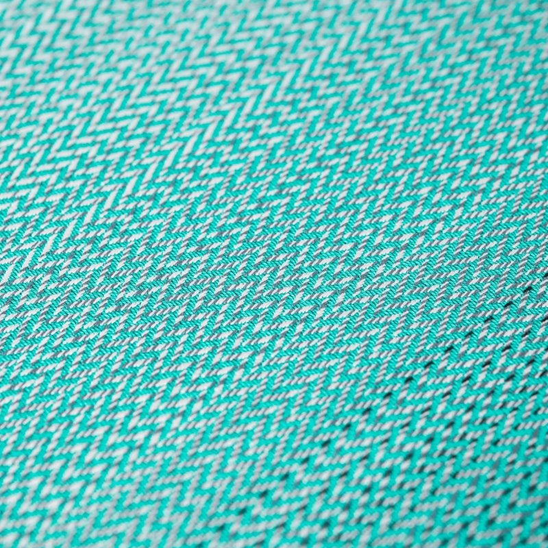 Ombre Green Shopping Bag by LennyLamb Bags