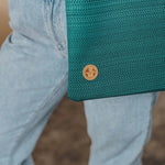 Ombre Green Shopping Bag by LennyLamb - BagsLittle Zen One5907557759915