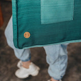 Ombre Green Shoulder Bag by LennyLamb Bags
