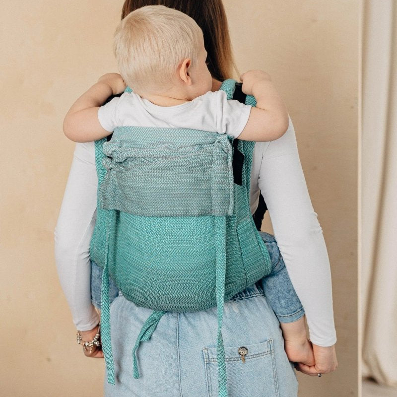 Ombre Green Toddler Onbuhimo Pro