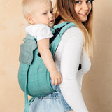 Ombre Green Toddler Onbuhimo PRO by LennyLamb - OnbuhimoLittle Zen One5907557789318