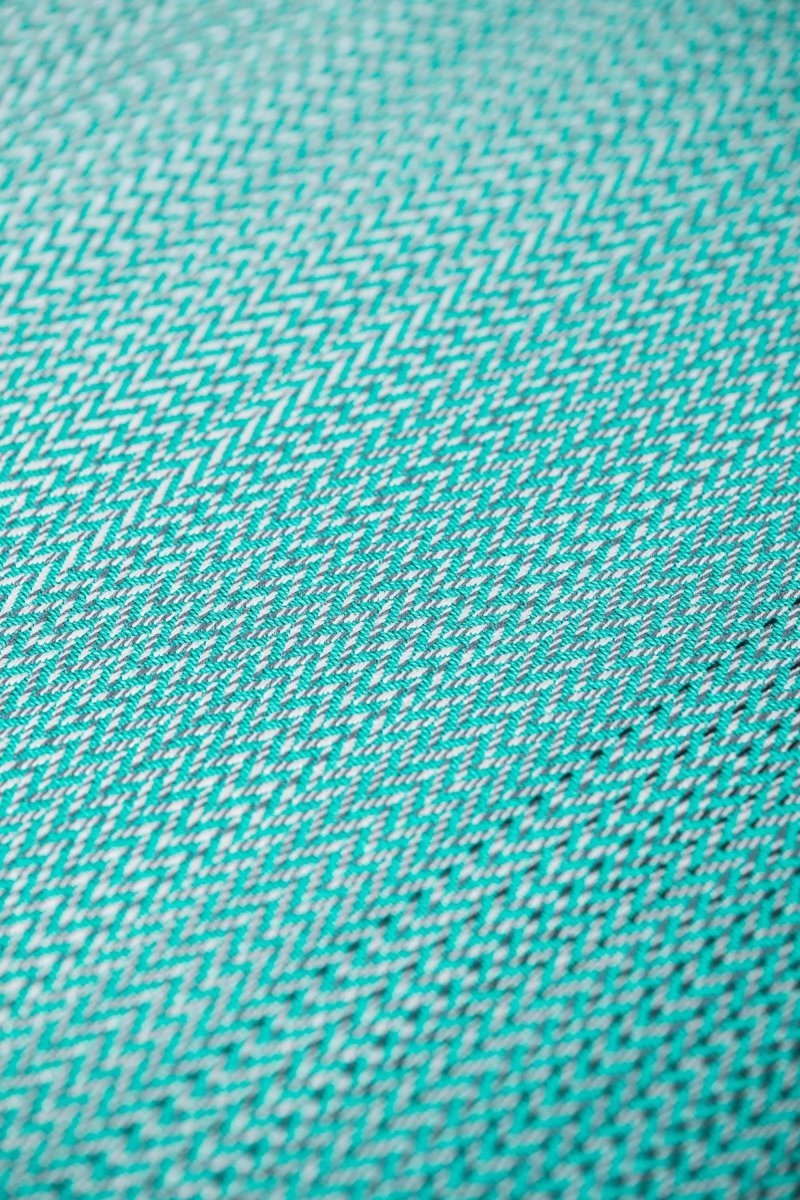 Ombre Green Waist Bag by LennyLamb Bags