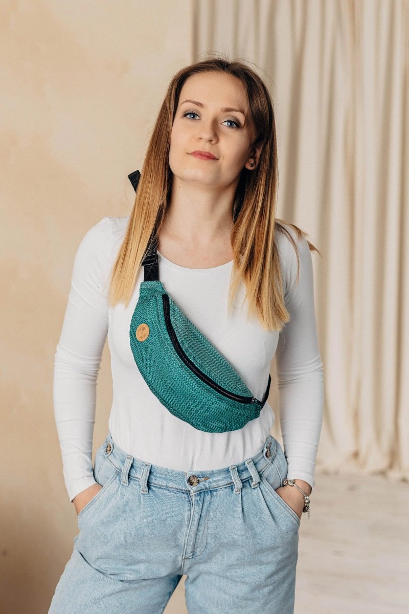 Ombre Green Waist Bag by LennyLamb - BagsLittle Zen One5907557759861