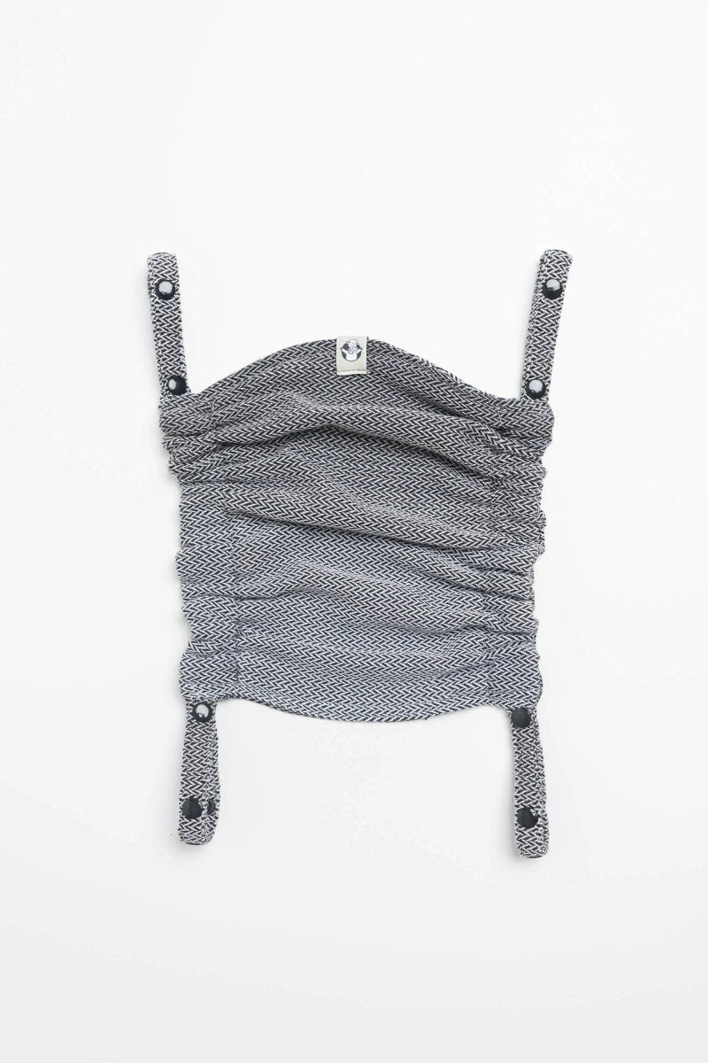Ombre Grey Baby Carrier Hood By Lennylamb - Baby Carrier AccessoriesLittle Zen One5907557791410