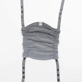 Ombre Grey Baby Carrier Hood