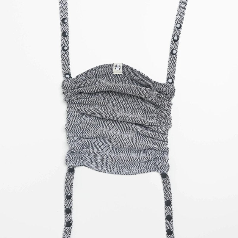 Ombre Grey Baby Carrier Hood