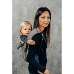 Ombre Grey Drool Pads & Reach Straps by LennyLamb - Baby Carrier AccessoriesLittle Zen One5907557703789