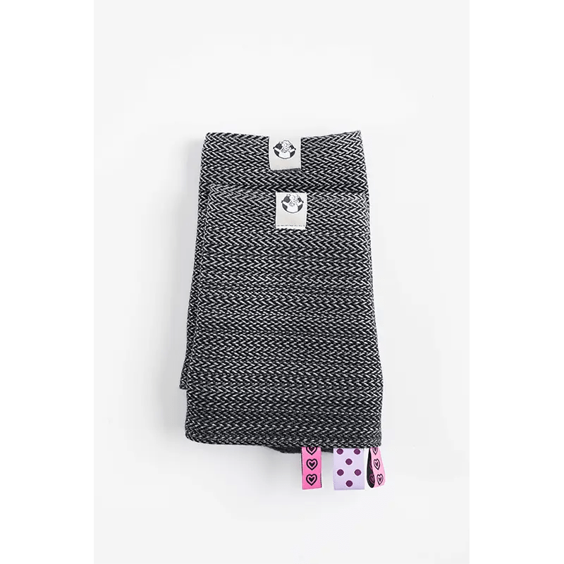 Ombre Grey Drool Pads & Reach Straps by LennyLamb - Baby Carrier AccessoriesLittle Zen One5907557703789