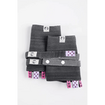 Ombre Grey Drool Pads Reach Straps