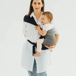 Ombre Grey LennyHip Carrier by LennyLamb - Buckle CarrierLittle Zen One5907557785488