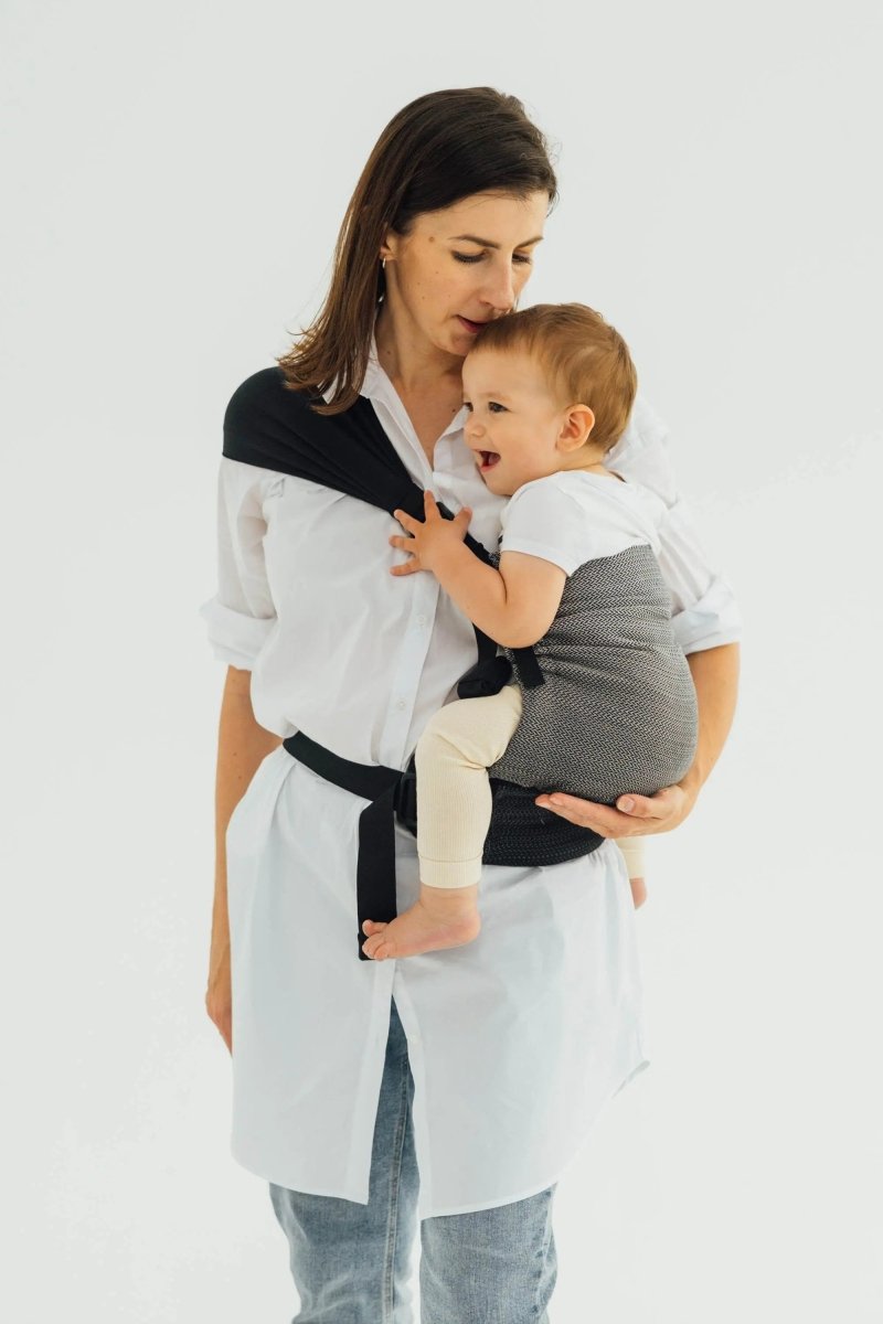 Ombre Grey LennyHip Carrier by LennyLamb - Buckle CarrierLittle Zen One5907557785488