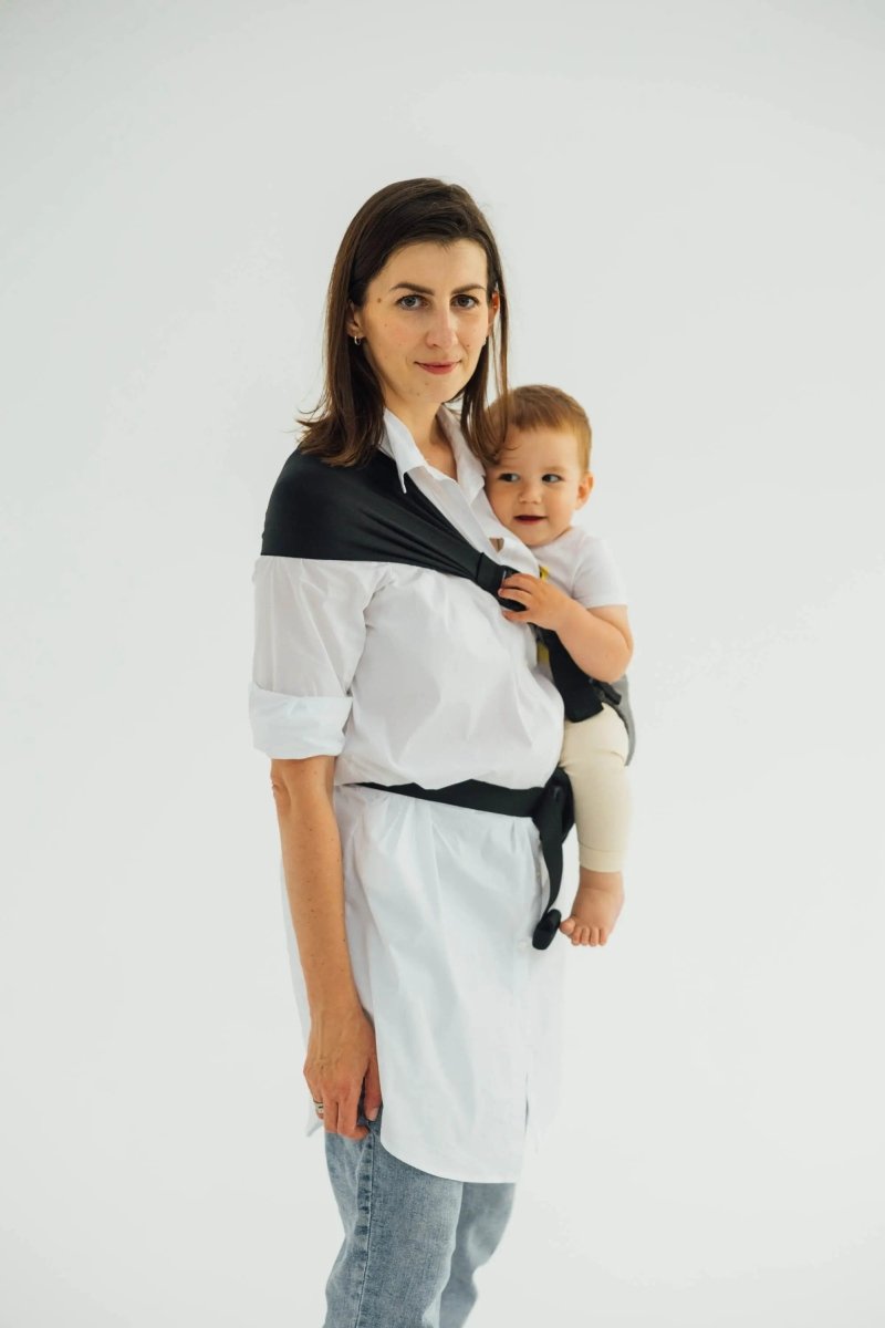 Ombre Grey LennyHip Carrier by LennyLamb - Buckle CarrierLittle Zen One5907557785488