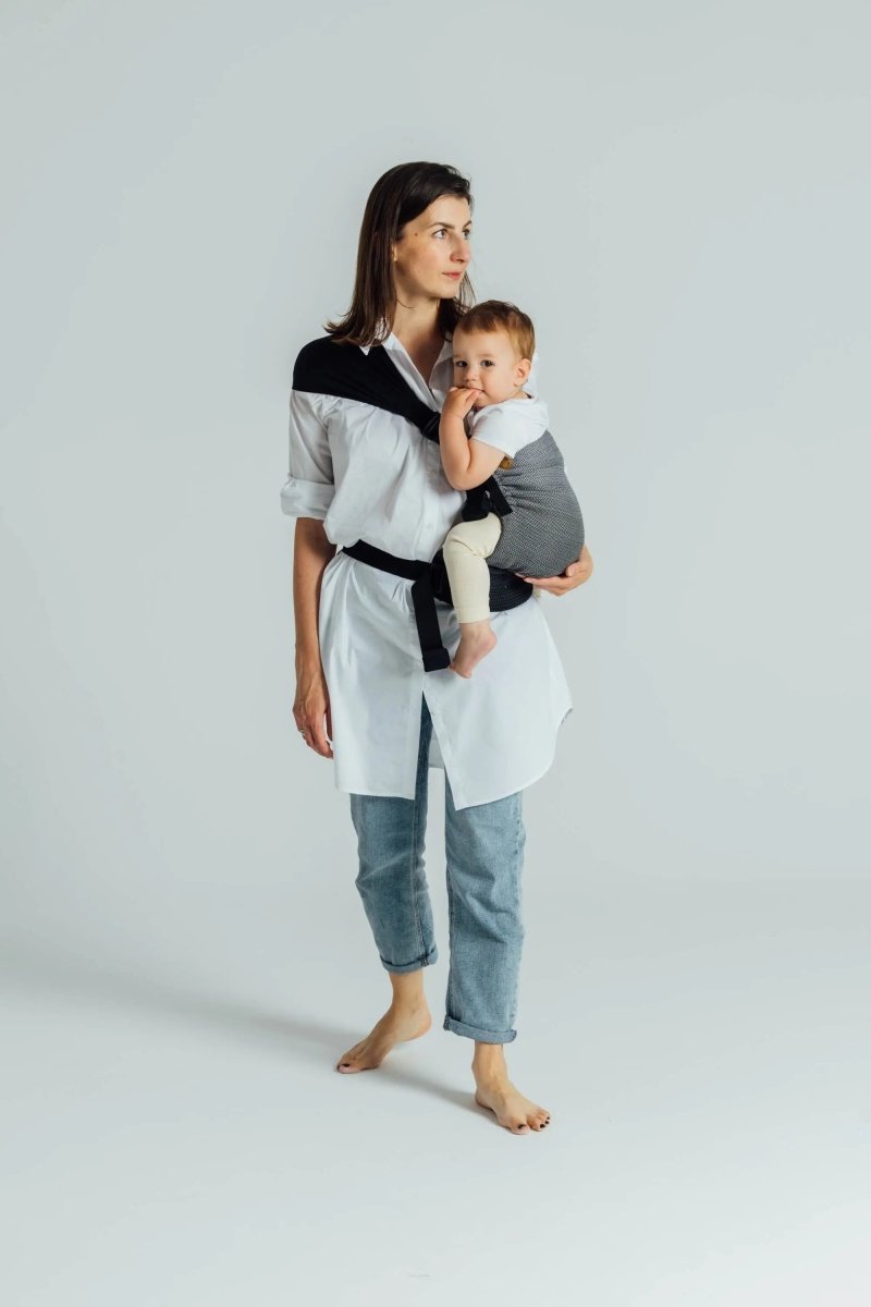Ombre Grey LennyHip Carrier by LennyLamb - Buckle CarrierLittle Zen One5907557785488