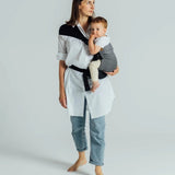 Ombre Grey LennyHip Carrier by LennyLamb - Buckle CarrierLittle Zen One5907557785488