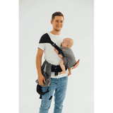 Ombre Grey Lennytwin Carrier by LennyLamb Twin Carrier
