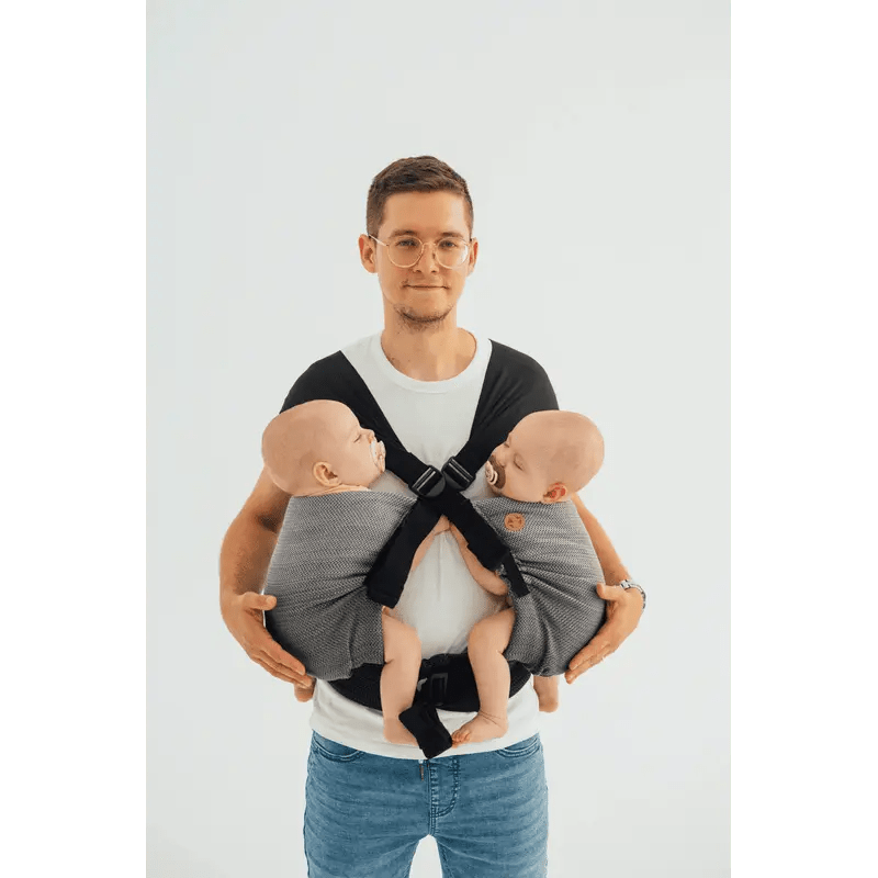 Ombre Grey LennyTwin Carrier by LennyLamb - Twin CarrierLittle Zen One42982480