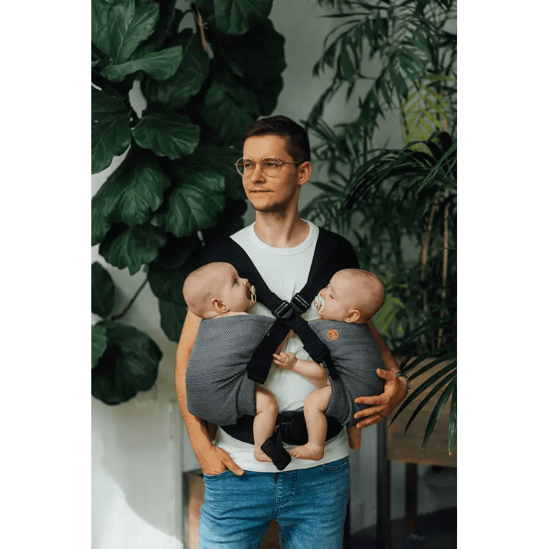 Ombre Grey LennyTwin Carrier by LennyLamb - Twin CarrierLittle Zen One42982480