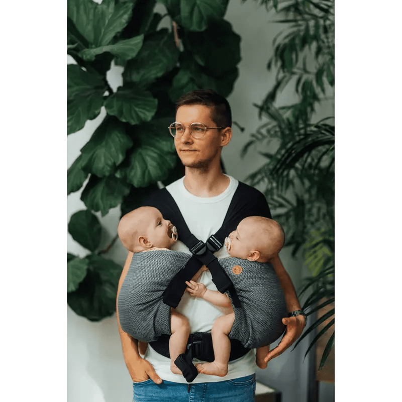 Ombre Grey LennyTwin Carrier by LennyLamb - Twin CarrierLittle Zen One42982480