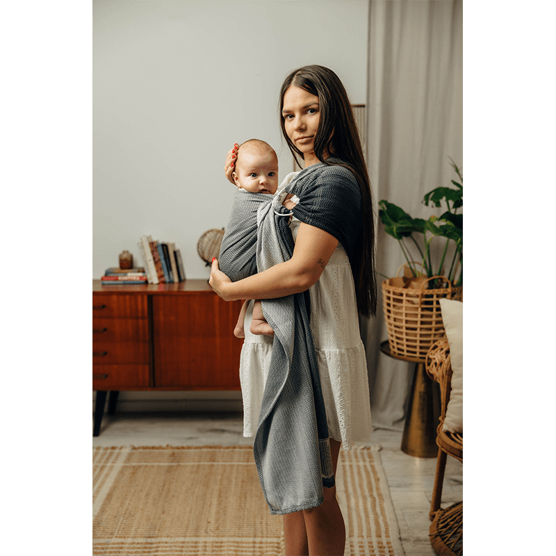 Ombre Grey Ring Sling by LennyLamb - Ring SlingLittle Zen One5907557709804