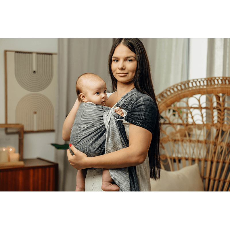 Ombre Grey Ring Sling by LennyLamb - Ring SlingLittle Zen One5907557709804