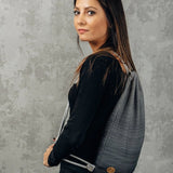 Ombre Grey Sackpack by LennyLamb Bags