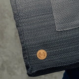 Ombre Grey Shoulder Bag by LennyLamb - BagsLittle Zen One5907557731461