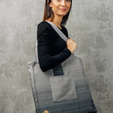 Ombre Grey Shoulder Bag by LennyLamb - BagsLittle Zen One5907557731461