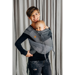 Ombre Grey Toddler Wrap-Tai by Lennylamb LennyLamb at Little Zen One