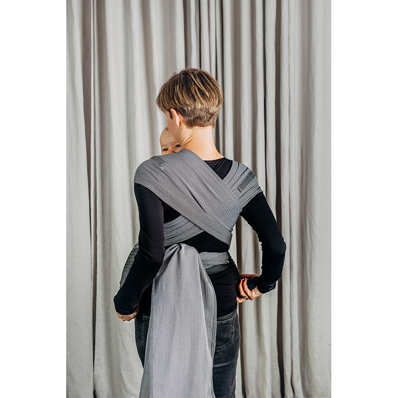 Ombre Grey Toddler Wrap-Tai by Lennylamb LennyLamb at Little Zen One