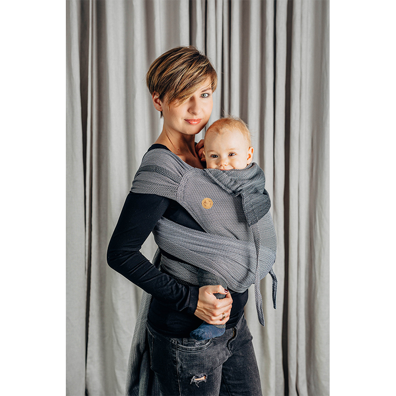 Ombre Grey Toddler Wrap-Tai by Lennylamb LennyLamb at Little Zen One