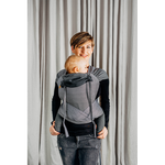 Ombre Grey Toddler Wrap-Tai by Lennylamb LennyLamb at Little Zen One