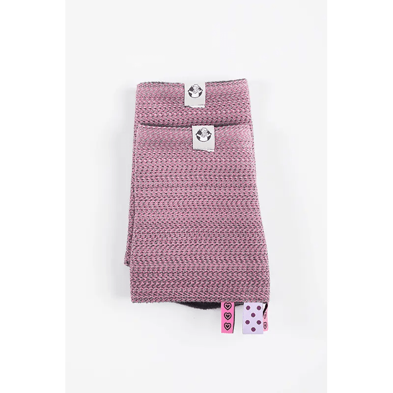 Ombre Pink Drool Pads Reach Straps
