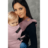 Ombre Pink Drool Pads Reach Straps