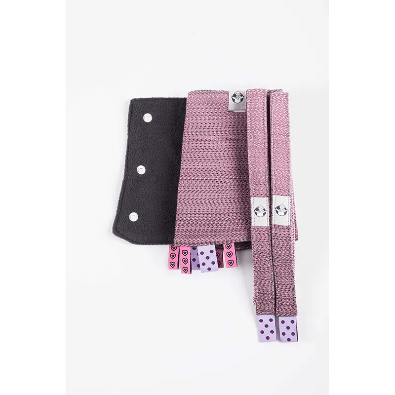 Ombre Pink Drool Pads & Reach Straps by LennyLamb - Baby Carrier AccessoriesLittle Zen One5907557703802