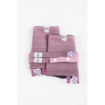 Ombre Pink Drool Pads Reach Straps