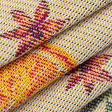 Orange Spice Sliced by LennyLamb, jacquard weave detail