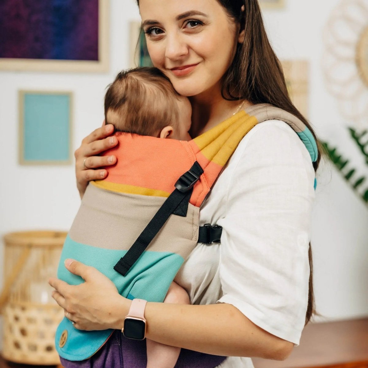 Pastels LennyLight Baby Carrier by LennyLamb - Buckle CarrierLittle Zen One5907557780704
