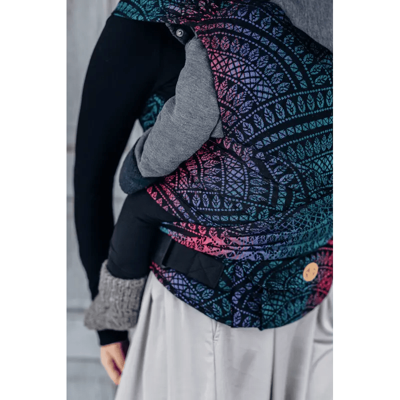 Peacock's Tail Black Opal LennyHybrid by Lennylamb - Half Buckle CarrierLittle Zen One5907557757294