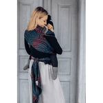 Peacock's Tail Black Opal LennyHybrid by Lennylamb - Half Buckle CarrierLittle Zen One5907557757294