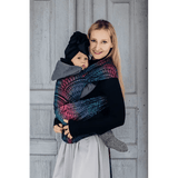 Peacock's Tail Black Opal LennyHybrid by Lennylamb - Half Buckle CarrierLittle Zen One5907557757294