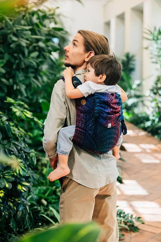 Peacock's Tail Black Opal Onbuhimo PRO by LennyLamb - OnbuhimoLittle Zen One79319632