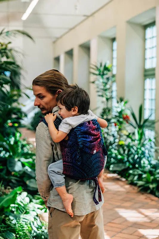 Peacock's Tail Black Opal Onbuhimo PRO by LennyLamb - OnbuhimoLittle Zen One79319632