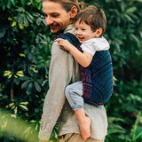 Peacock's Tail Black Opal Toddler Onbuhimo PRO by LennyLamb - OnbuhimoLittle Zen One5907557789370