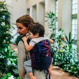 Peacock's Tail Black Opal Toddler Onbuhimo PRO by LennyLamb - OnbuhimoLittle Zen One5907557789370