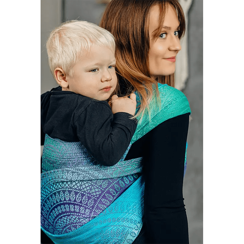 Peacock’s Tail Fantasy LennyHybrid by Lennylamb - Half Buckle CarrierLittle Zen One5907557754194