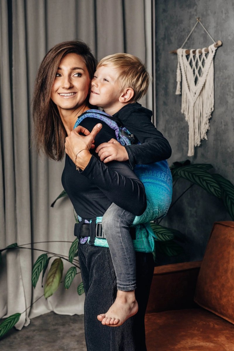 Peacock's Tail Fantasy LennyPreschool by LennyLamb - Buckle CarrierLittle Zen One5907557754057