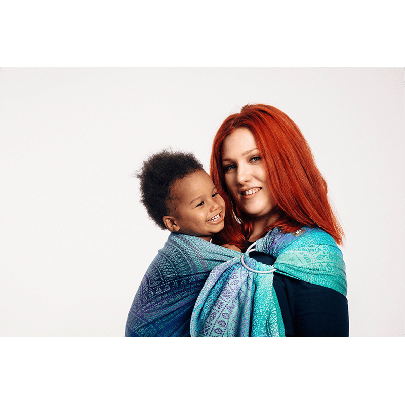 Peacock's Tail Fantasy Ring Sling by LennyLamb - Ring SlingLittle Zen One5907557709989