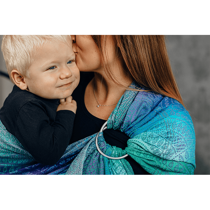 Peacock's Tail Fantasy Ring Sling by LennyLamb - Ring SlingLittle Zen One5907557709989